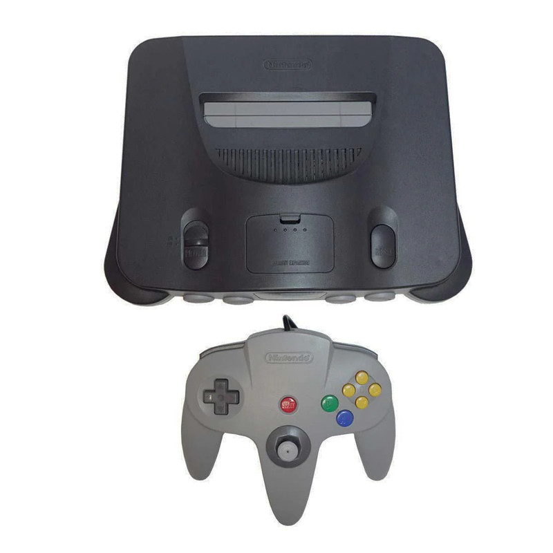 (Pre-owned) Nintendo 64 Video Game Console - Black - ريترو
